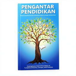 A book titled 'Pengantar Pendidikan' that presents a comprehensive foundation on educational theories, concepts, and practices