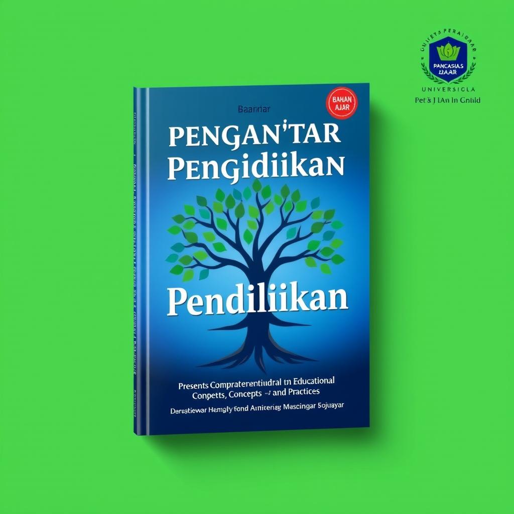 A book titled 'Pengantar Pendidikan' that presents a comprehensive foundation on educational theories, concepts, and practices