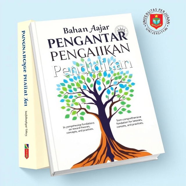 A book titled 'Pengantar Pendidikan' that presents a comprehensive foundation on educational theories, concepts, and practices