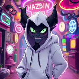 Create a new character set in the vibrant universe of Hazbin Hotel