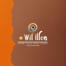 A vibrant and striking logo for the 'Wallife India Wallpaper Company', demonstrating Indian cultural elements, wall coverings and the Indian color palette