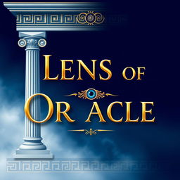 A beautifully designed text graphic featuring the phrase 'Lens of Oracle' prominently displayed
