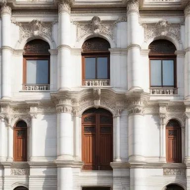 The Genoese style of architecture is characterized by its intricate detailing and unique use of marble.