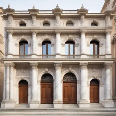 The Genoese style of architecture is characterized by its intricate detailing and unique use of marble.