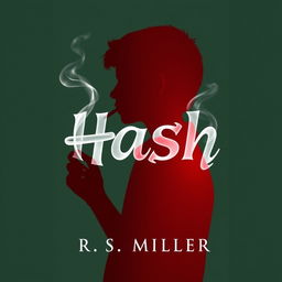 A book cover featuring the silhouette of a boy in profile, exuding a mysterious and passionate aura