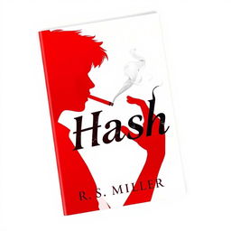 A book cover featuring the silhouette of a boy in profile, exuding a mysterious and passionate aura