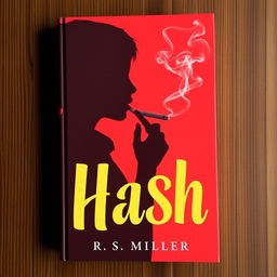 A book cover featuring the silhouette of a boy in profile, exuding a mysterious and passionate aura