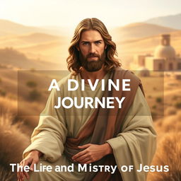 A serene visual representation of Jesus, depicted in a biblical environment with soft and warm colors that evoke a sense of peace and spirituality
