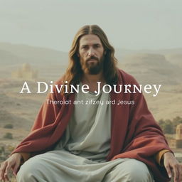 A serene visual representation of Jesus, depicted in a biblical environment with soft and warm colors that evoke a sense of peace and spirituality