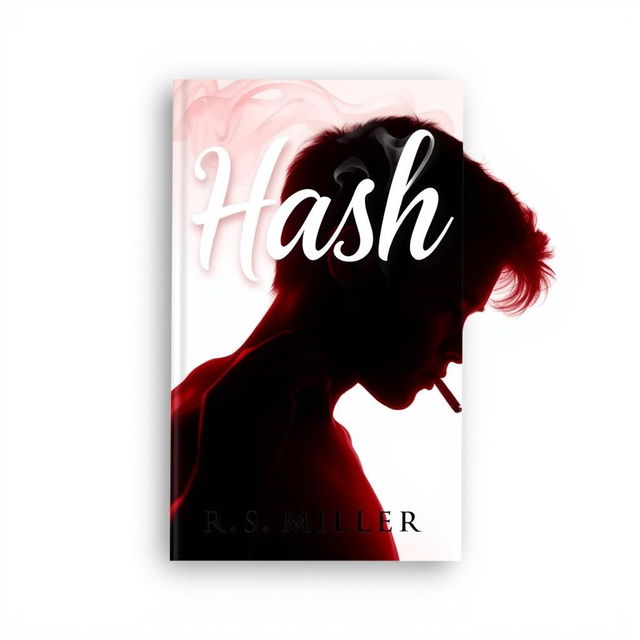 A book cover featuring the silhouette of a young adult in profile, exuding mystery and passion