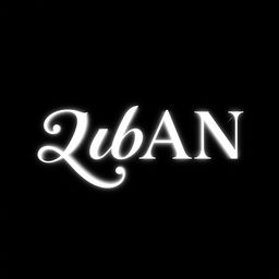 A striking image of a black background with bold, elegant lettering in pure white, creating a strong contrast