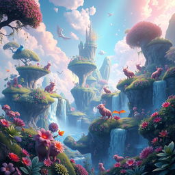 A stunning and vibrant AI-generated version of the original image, featuring highly detailed graphics