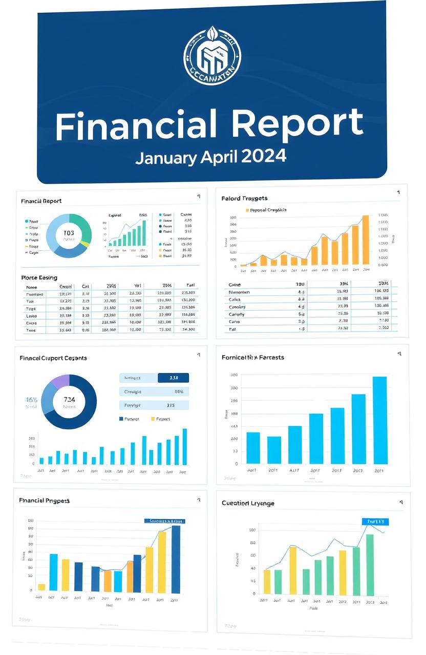 Financial Report of [Company Name] from January to April 2024