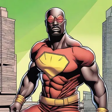 The superhero in this comic book series is a Ghanaian with extraordinary powers to protect the city from evil forces.