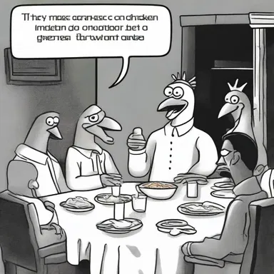 Why did the ghanese chicken go to the seance? To talk to the other side!