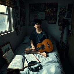 An evocative scene that captures the dramatic untold story of a teenager