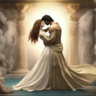 The gilbertian tale of a mortal falling in love with a Greek god was an enchanting twist.