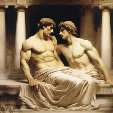 The gilbertian tale of a mortal falling in love with a Greek god was an enchanting twist.