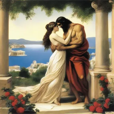 The gilbertian tale of a mortal falling in love with a Greek god was an enchanting twist.