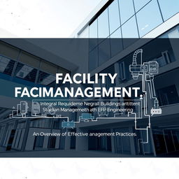 Cover page of a presentation on 'Facility Management: Integral Requirement for Building System Management with MEP Engineering'