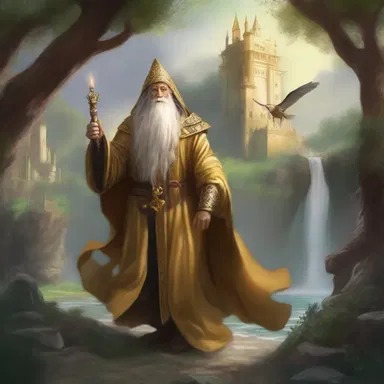 In the land of Eldoria, the golden age was a time when wizards and magical creatures roamed freely, bringing prosperity and harmony to the realm.