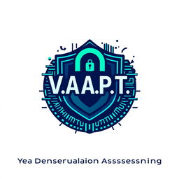 A logo design for 'Vulnerability Assessment & Penetration Testing (V