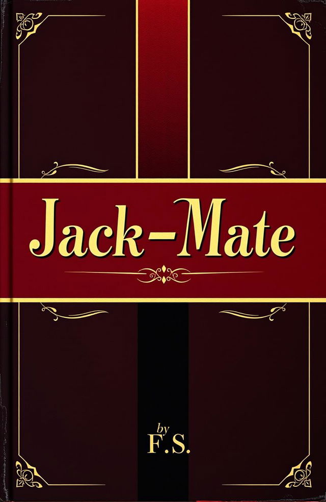 A captivating retro-style book cover for a mystery-romance novel titled 'Jack-Mate', featuring a prominent casino theme and elements of makeup