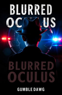 The book cover for 'Blurred Oculus', featuring a dark and enigmatic scene