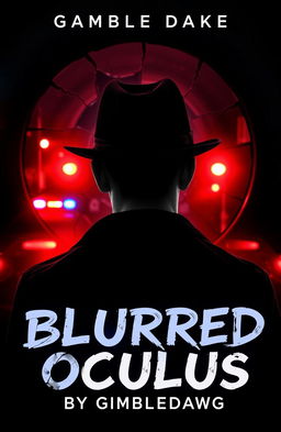 The book cover for 'Blurred Oculus', featuring a dark and enigmatic scene