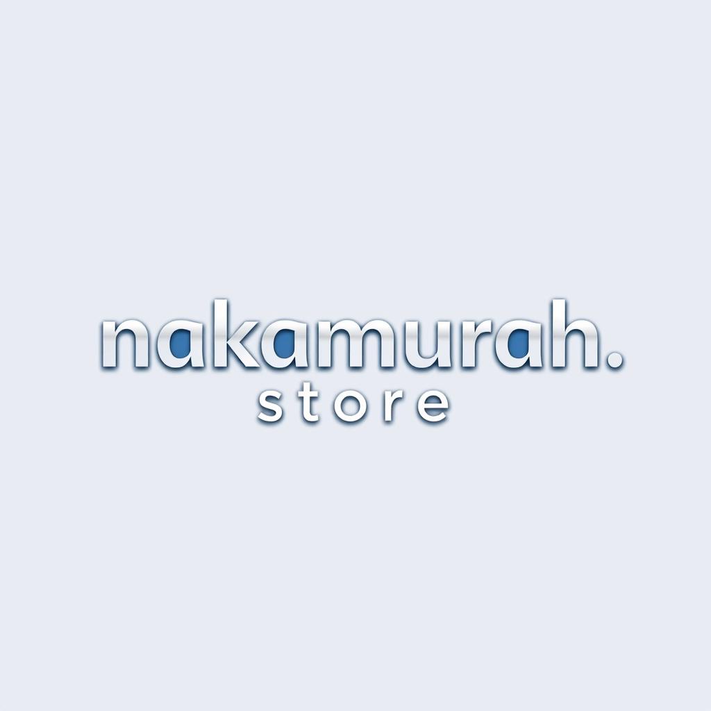 A modern and sleek logo design for the brand name 'nakamurah