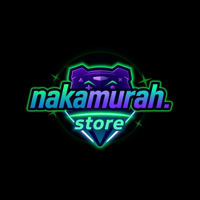 A dynamic and vibrant esports logo design for the brand name 'nakamurah