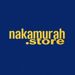 A modern and sleek logo design for 'nakamurah