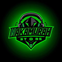 A dynamic and bold logo design for 'nakamurah