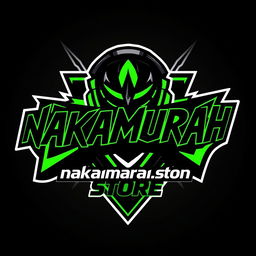 A dynamic and bold logo design for 'nakamurah