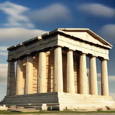 Many ancient Greek temples were dedicated to the worship of various gods and goddesses.