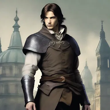 In the fantasy novel, the protagonist travels back in time to the gregorian era.