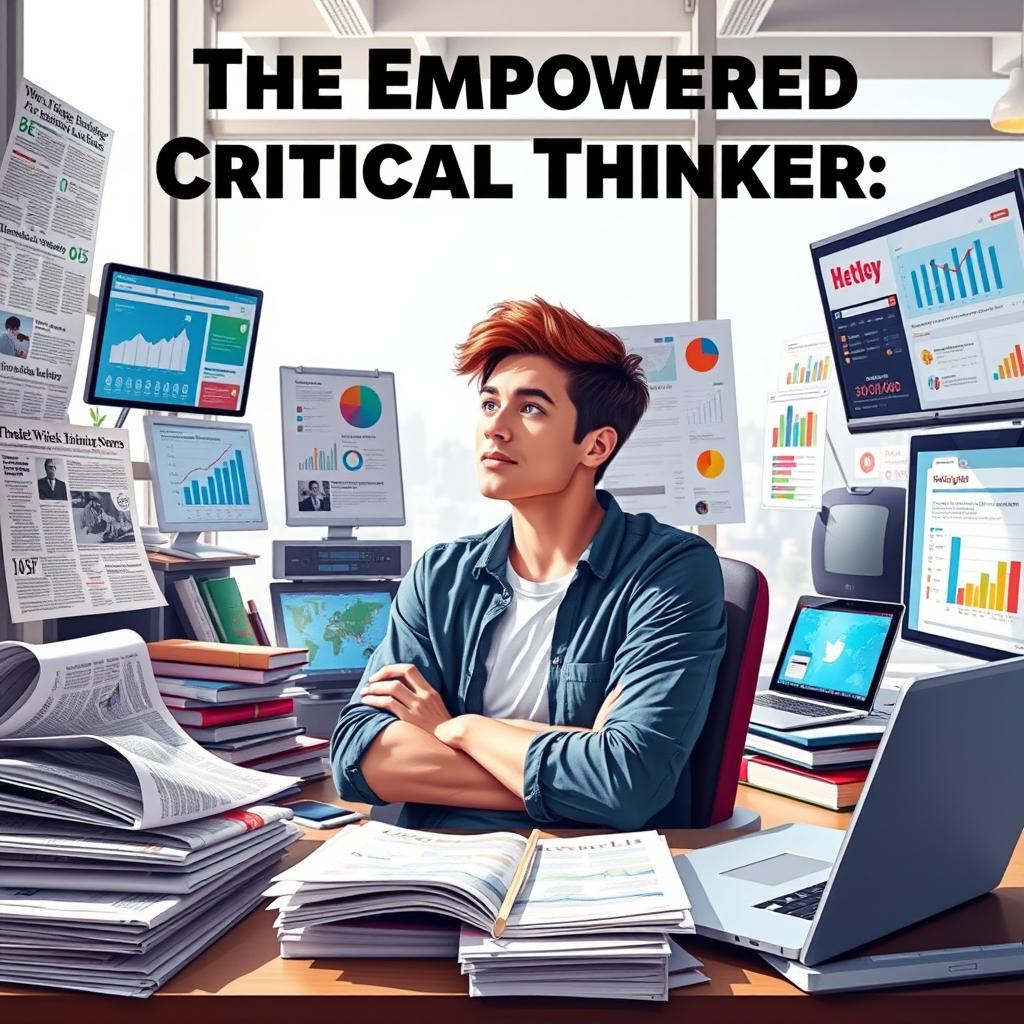 A powerful scene illustrating 'The Empowered Critical Thinker'