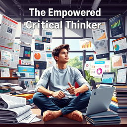 A powerful scene illustrating 'The Empowered Critical Thinker'