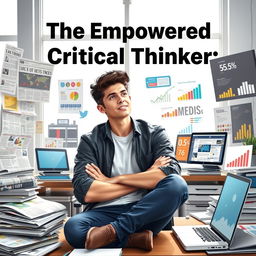 A powerful scene illustrating 'The Empowered Critical Thinker'