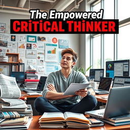 A powerful scene illustrating 'The Empowered Critical Thinker'