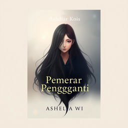 A digital book cover for a narrative titled 'Pemeran Pengganti' by Ashelia Wi