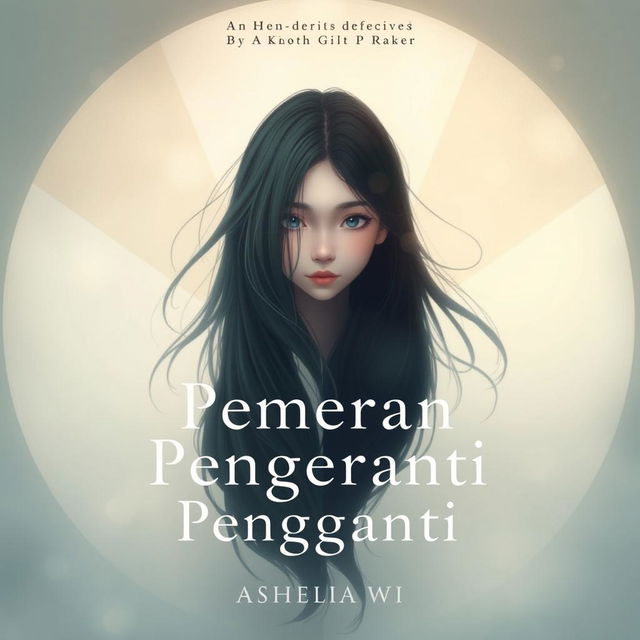 A digital book cover for a narrative titled 'Pemeran Pengganti' by Ashelia Wi