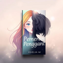 A digital book cover titled 'Pemeran Pengganti' by Ashelia Wi