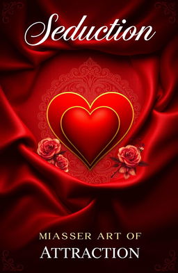 An elegant and seductive eBook cover inspired by the theme of playing cards, specifically focusing on the suit of hearts