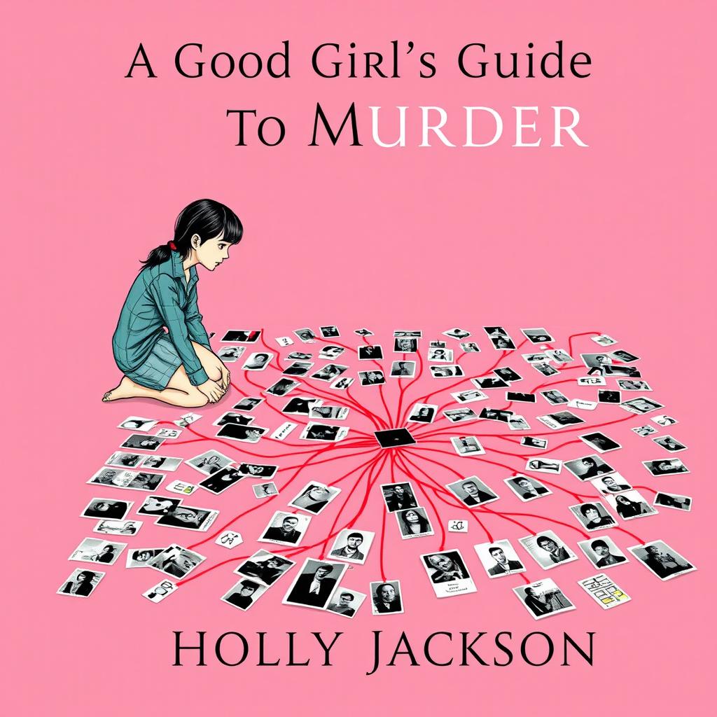 An intriguing book cover for "A Good Girl's Guide To Murder" by Holly Jackson