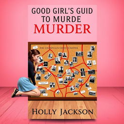 An eye-catching book cover for "A Good Girl's Guide To Murder" by Holly Jackson