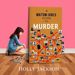 An eye-catching book cover for "A Good Girl's Guide To Murder" by Holly Jackson