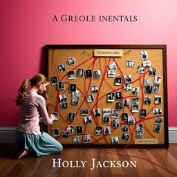 An eye-catching book cover for "A Good Girl's Guide To Murder" by Holly Jackson