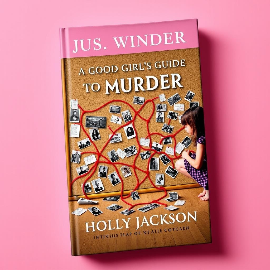 An eye-catching book cover for "A Good Girl's Guide To Murder" by Holly Jackson
