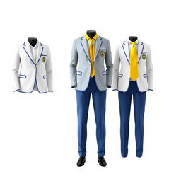 A stylish and minimalist uniform design for the management team of "Escola Elizabeth"